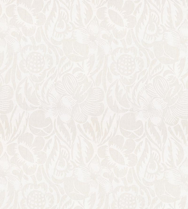 Scalamandre Deco Flower Pearl Grey Fabric SC 000227131