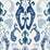 Scalamandre Mandalay Ikat Embroidery Porcelain Fabric SC 000227172