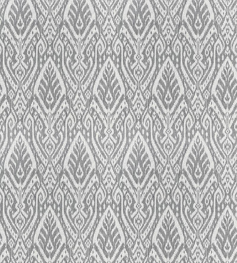 Scalamandre Borneo Ikat Smoke Fabric SC 000227196