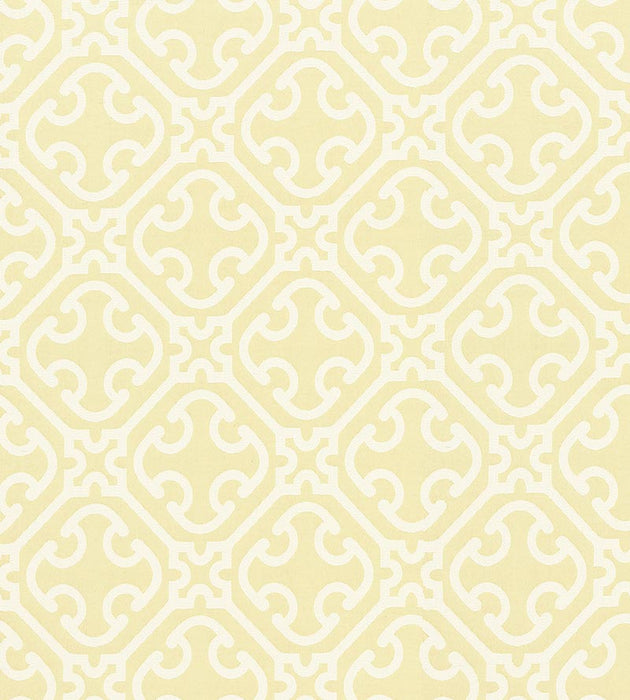 Scalamandre Ailin Lattice Weave Canary Fabric SC 000227214