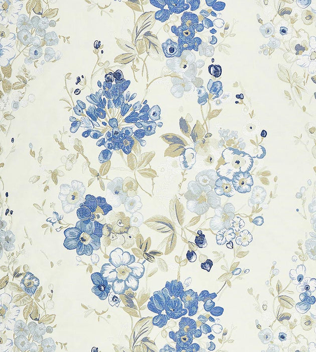 Scalamandre Antonella Lampas Morning Glory Fabric SC 000227224