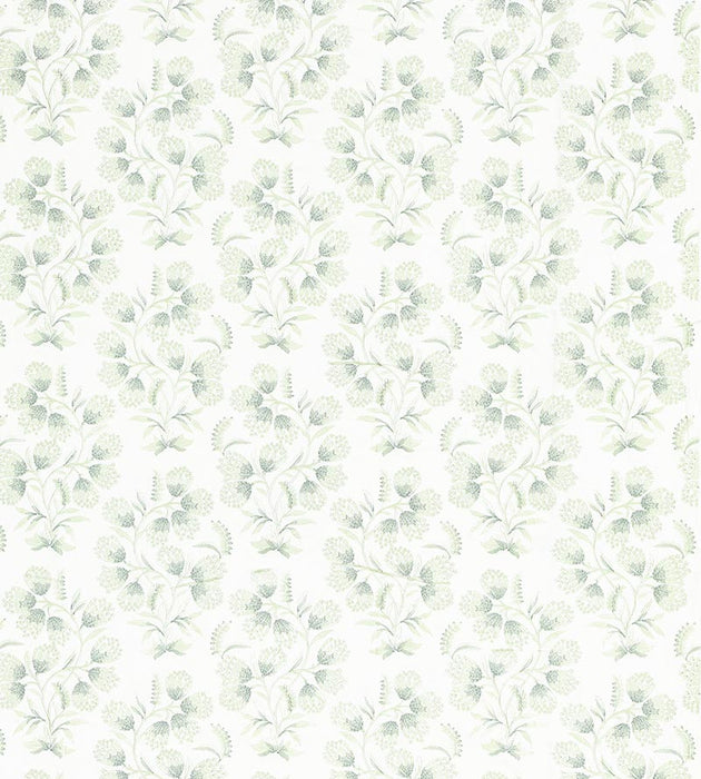 Scalamandre Hana Embroidery Eucalyptus Fabric SC 000227233