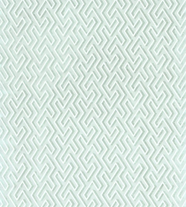 Scalamandre Maze Velvet Harbor Fabric Sample SC 000227237