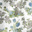 Scalamandre Avignon Brocade Porcelain On White Fabric SC 000227322