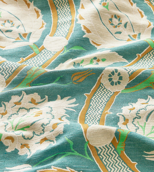 Scalamandre Kemha Woven Verdigris Fabric SC 000227326