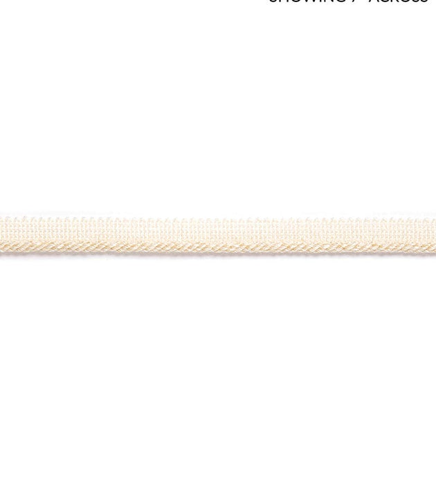 Scalamandre Millstone Twisted Cord Cream Trim SC 0002C304