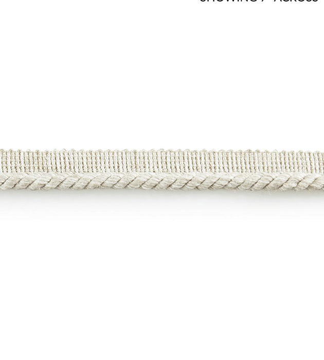 Scalamandre Anders Linen Cord Oat Trim SC 0002C308