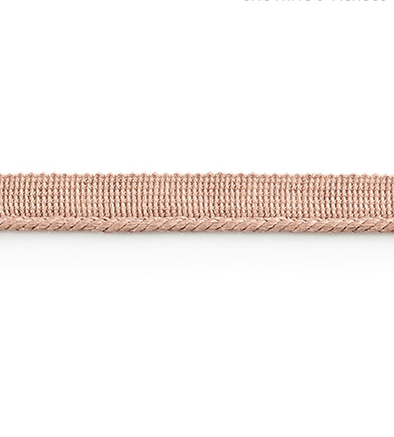 Scalamandre Sanna Linen Cord Blush Trim Sample SC 0002C311