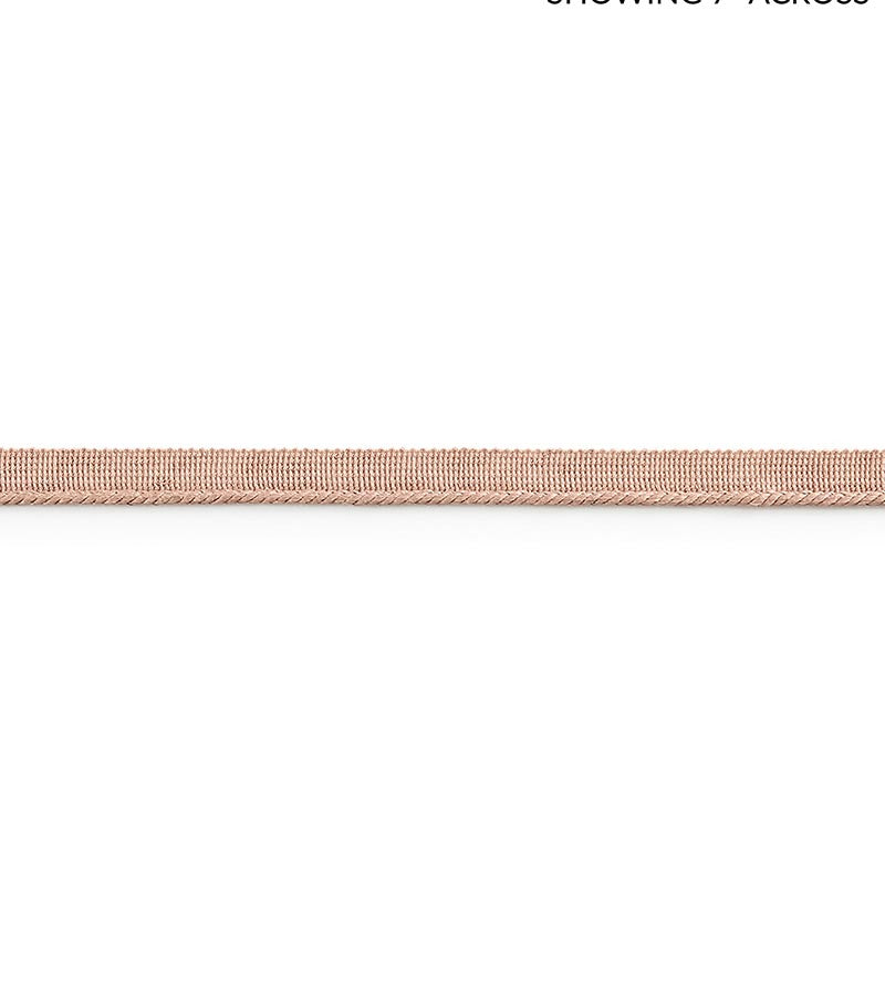 Scalamandre Sanna Linen Cord Blush Trim Sample SC 0002C311