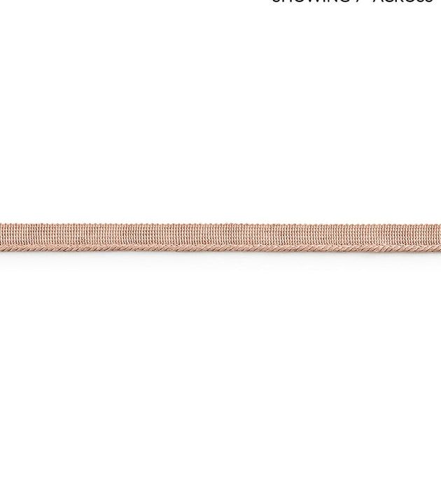 Scalamandre Sanna Linen Cord Blush Trim Sample SC 0002C311