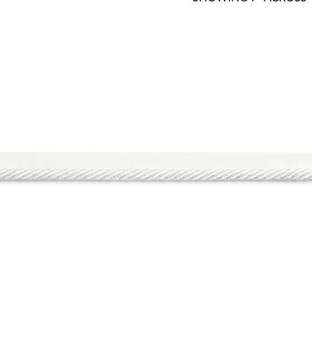 Scalamandre Boulevard Cord Ivory Trim SC 0002C314