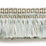 Scalamandre Shimmer Brush Fringe Mineral Trim Sample SC 0002FC1495