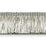 Scalamandre Gripsholm Brush Fringe Heron Trim Sample SC 0002FC1497