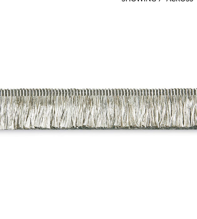 Scalamandre Gripsholm Brush Fringe Heron Trim Sample SC 0002FC1497