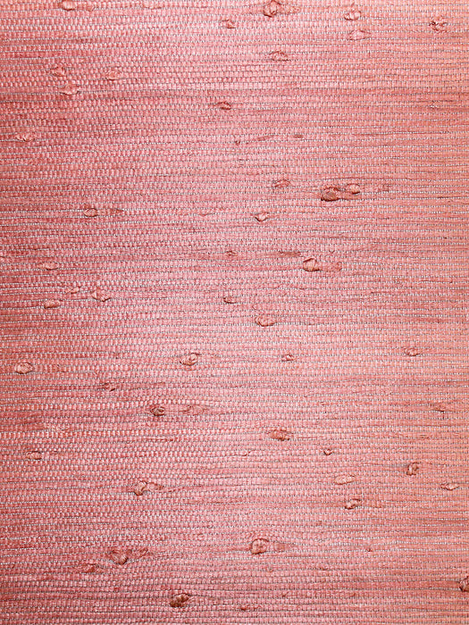 Scalamandre Heavy Tightweave Jute Red Wallpaper Sample SC 0002G1196