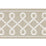 Scalamandre Soutache Embroidered Tape Pearl Grey Trim Sample SC 0002T3281