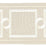 Scalamandre Square Link Embroidered Tape Sand Trim SC 0002T3287