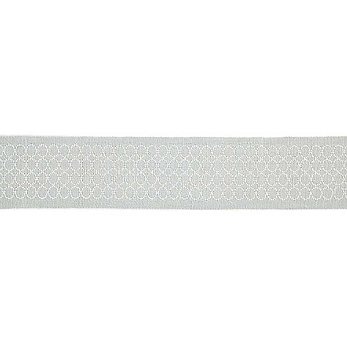 Scalamandre Seville Embroidered Tape Rain Trim Sample SC 0002T3289