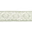 Scalamandre Linnea Embroidered Tape Willow Trim Sample SC 0002T3298