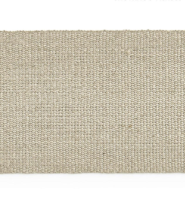 Scalamandre Oslo Linen Tape Natural Trim Sample SC 0002T3314