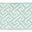 Scalamandre Labyrinth Embroidered Tape Aquamarine Trim Sample SC 0002T3319