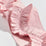 Scalamandre Ruffle Tape Pale Rose Trimming Sample SC 0002T3341