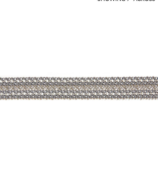 Scalamandre Selena Gimp Braid Zinc Trim SC 0002V1240