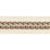 Scalamandre Cecile Gimp Tape Bisque Trim Sample SC 0002V1243