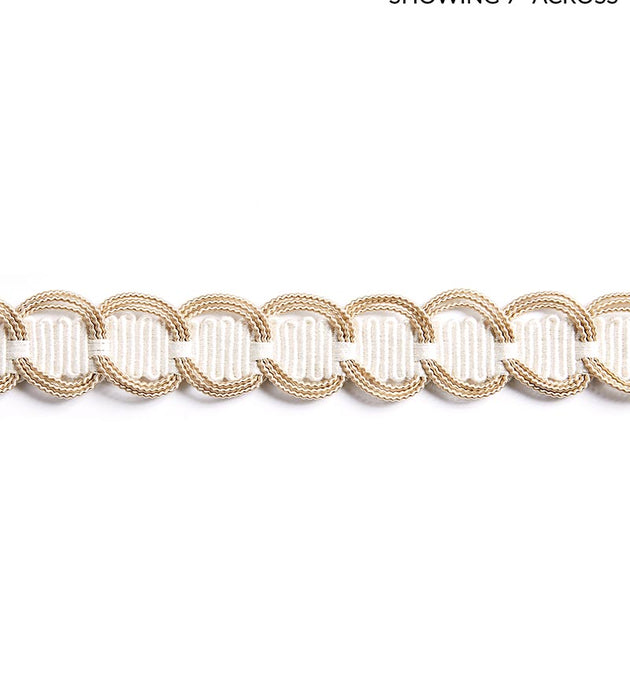 Scalamandre Crescent Braid Latte Trim SC 0002V1248