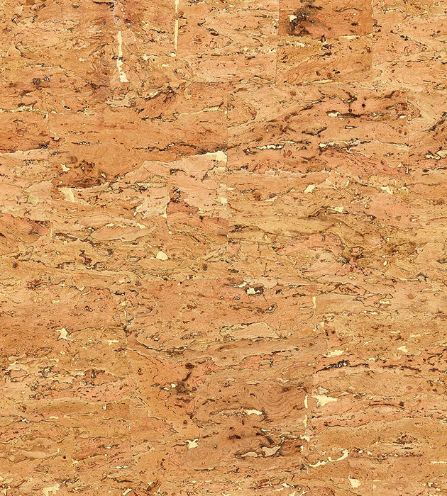 Scalamandre Cork Glimmer Natural & Gold Wallpaper SC 0002WP88345