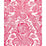 Scalamandre Luciana Damask Print Raspberry Wallpaper Sample SC 0002WP88354