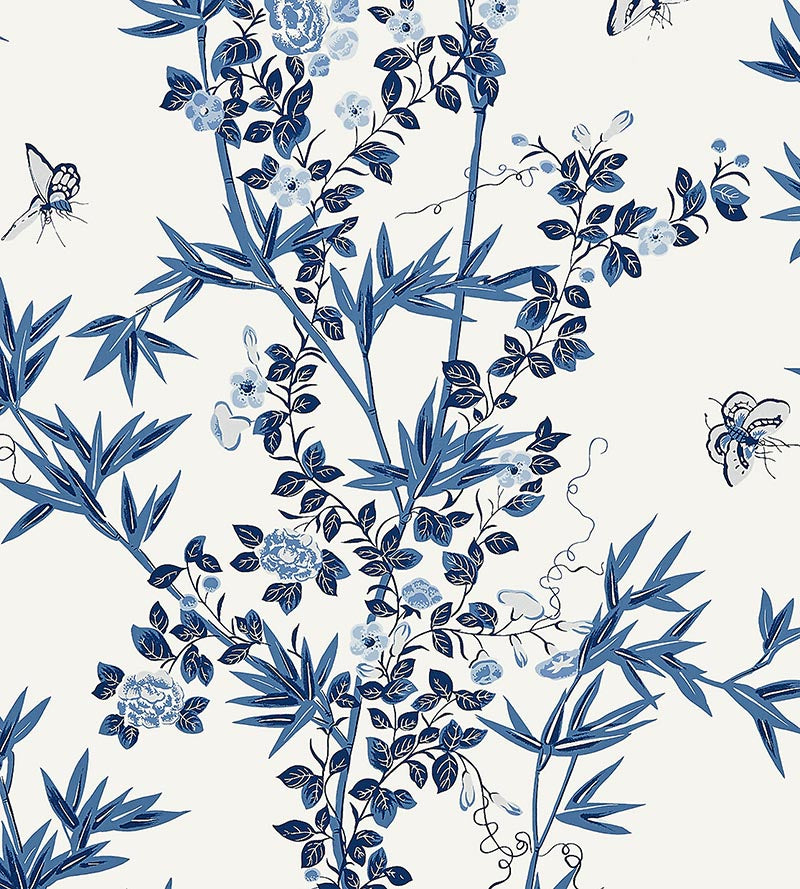 Scalamandre Jardin De Chine Porcelain Wallpaper SC 0002WP88375