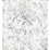 Scalamandre Lanai Silver Mist Wallpaper Sample SC 0002WP88431