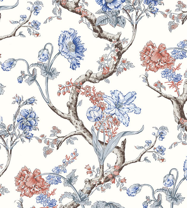 Scalamandre Andrew Jackson Floral Riviera Wallpaper SC 0002WP88432