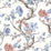 Scalamandre Andrew Jackson Floral Riviera Wallpaper Sample SC 0002WP88432