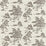 Scalamandre Katsura Embroidered Toile Bark Wallpaper Sample SC 0002WP88445