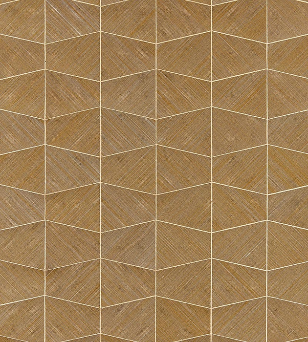 Scalamandre Staccato - Abaca Caramel Wallpaper SC 0002WP88466