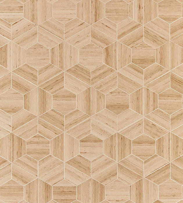 Scalamandre Hive - Slub Honey Wallpaper Sample SC 0002WP88470