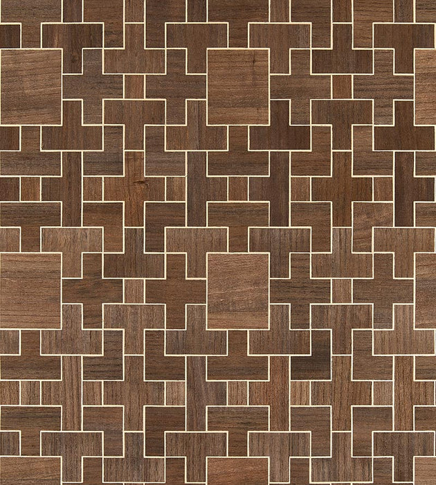 Scalamandre Allegro - Wood Hazelnut Wallpaper Sample SC 0002WP88480