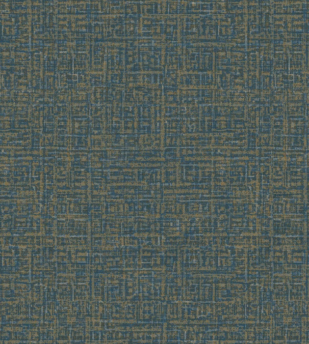 Scalamandre Chieti Blue Walnut Wallpaper Sample SC 0002WP88502