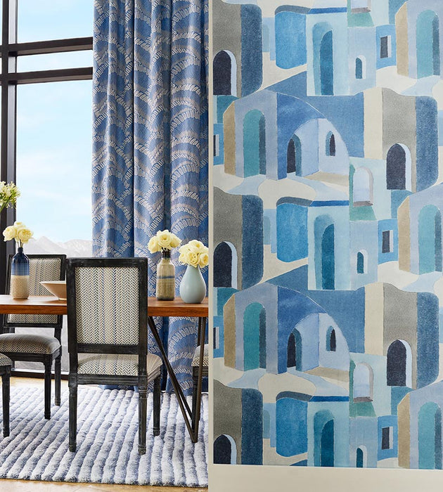 Scalamandre Riad Mediterranean Wallpaper SC 0002WP88508