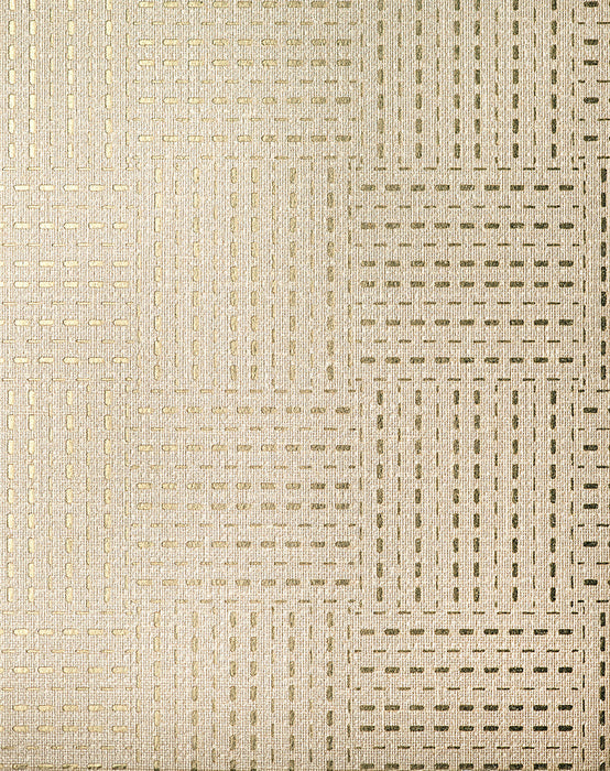 Scalamandre Checkmate Wallcovering Golden Sand Wallpaper Sample SC 0002WP88529