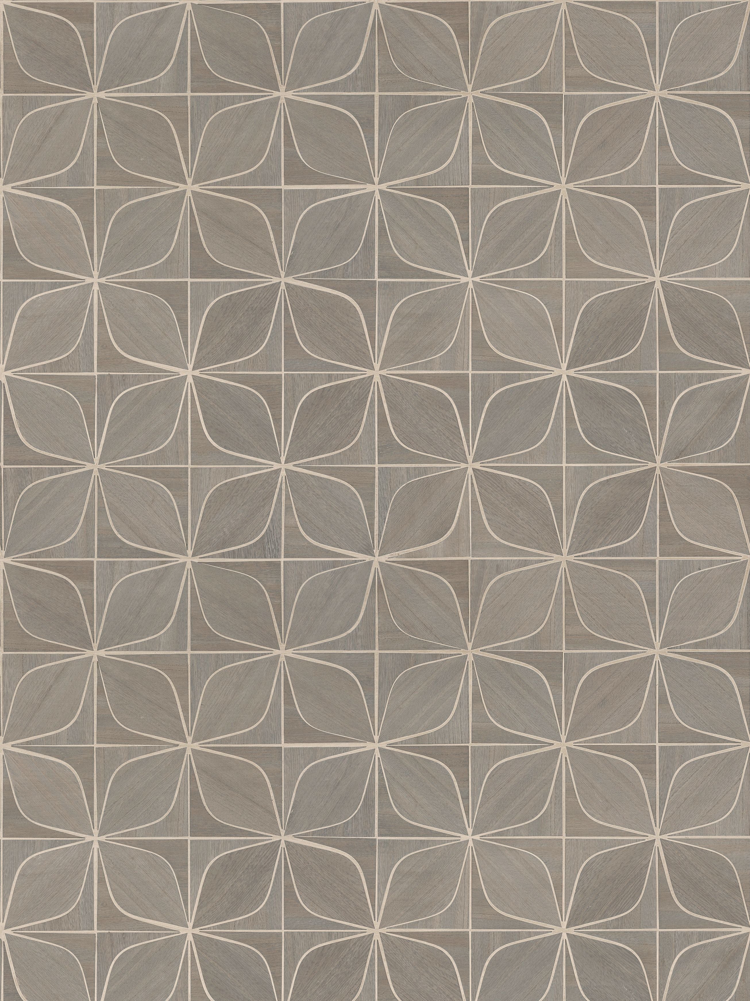 Scalamandre Melody Weathered Oak Wallpaper Sample SC 0002WP88552