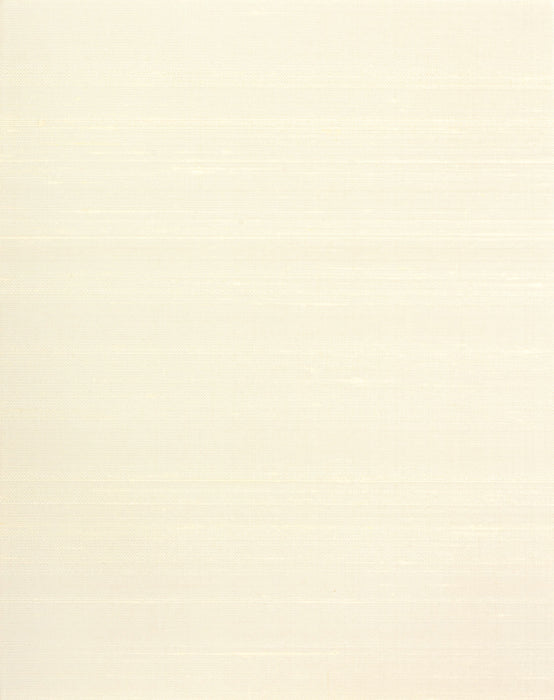 Scalamandre Chandra Silk Iv Pure White Wallpaper SC 0002WP88576