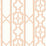 Scalamandre Joanna Fret Peach Wallpaper SC 0002WP88582D