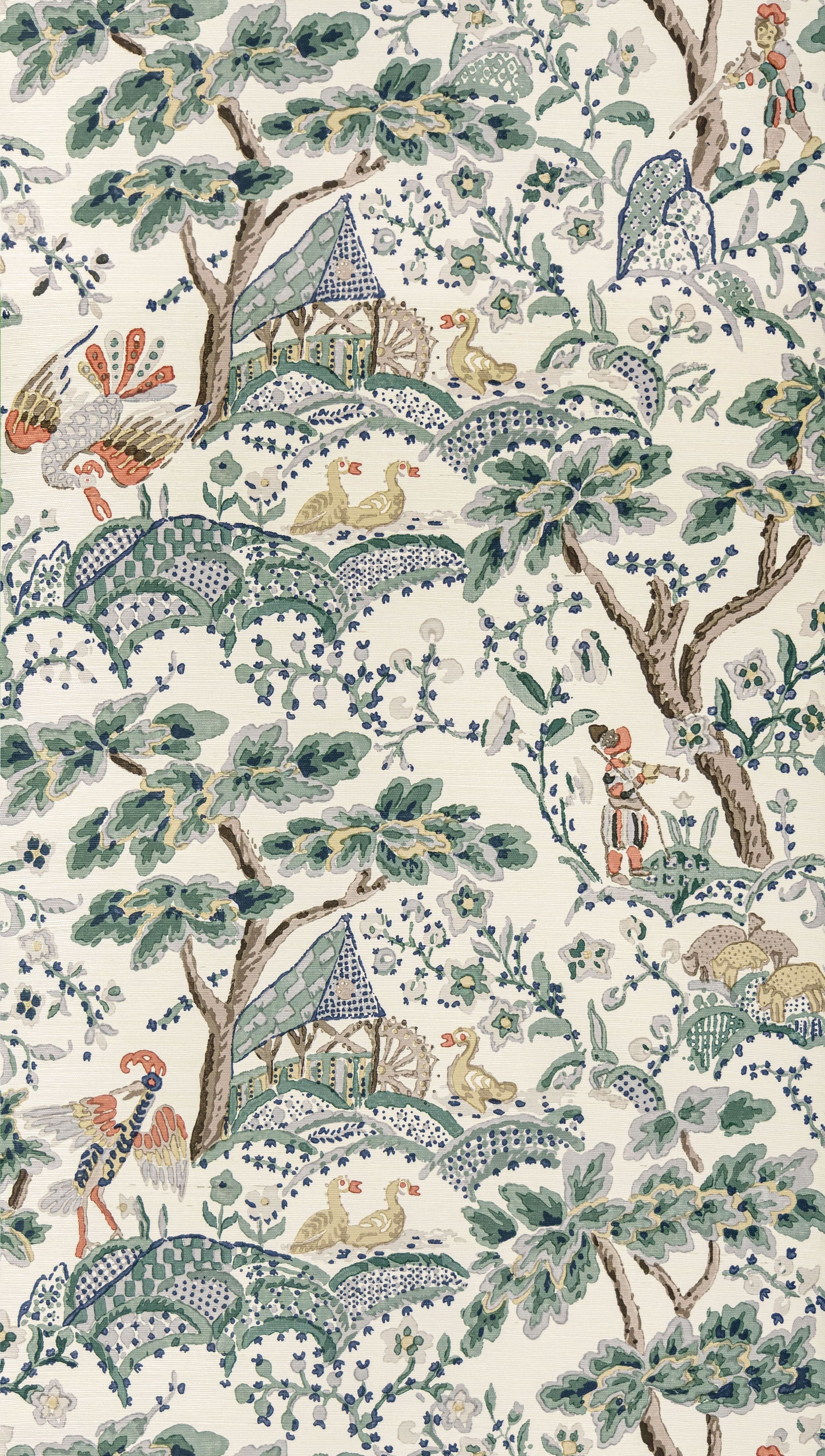 Scalamandre Kelmescott Leaf On Ivory Wallpaper SC 0002WP88588