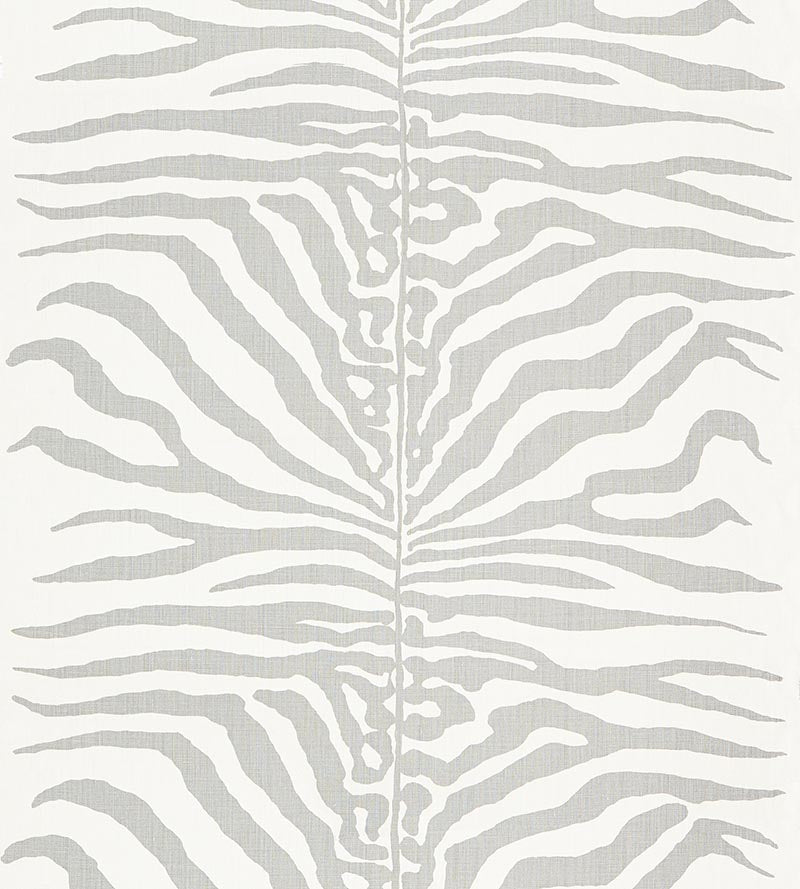 Scalamandre Zebra Zinc Fabric SC 000316366M