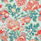 Scalamandre Canterbury Linen Print Aquamarine Fabric SC 000316593