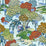 Scalamandre Sea Of Trees Print Kaleidescope Fabric SC 000316627