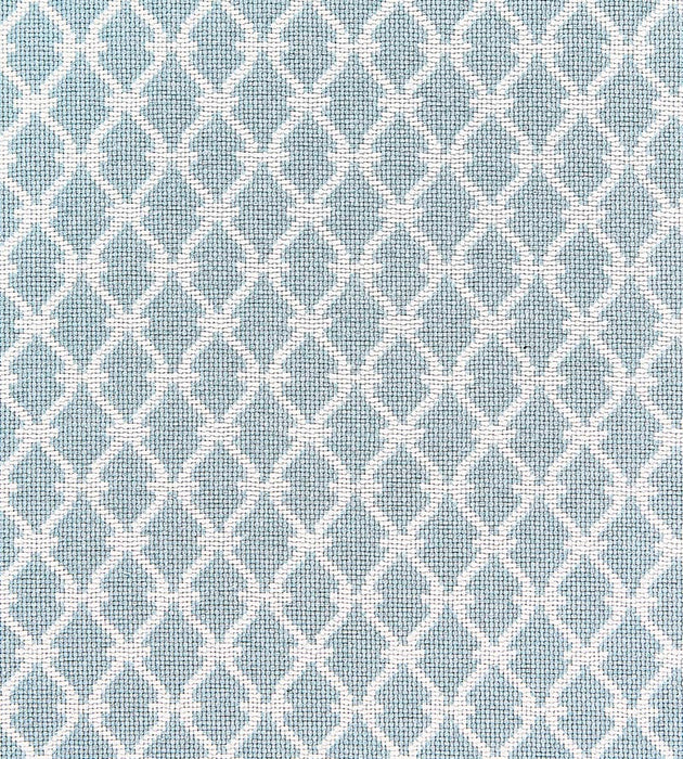 Scalamandre Trellis Weave Sky Fabric SC 000327009